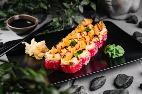 Ролл Hot Ebi Cheese